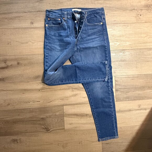 Levi's Wedgie Skinny Jeans High-Waisted Size 31 - Picture 2 of 2
